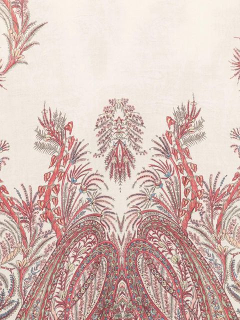 ETRO paisley-print scarf - White