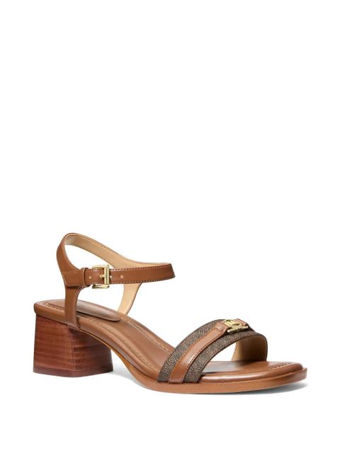 Michael Kors Mandy logo-plaque sandals - Brown - zdjęcie produktu nr 2