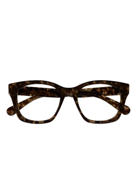 Chloé Eyewear CH0244O tortoiseshell square frames - Brown - zdjęcie produktu nr 1