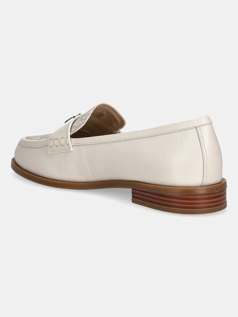 MICHAEL Michael Kors mokasyny Lex Loafer damskie kolor beżowy na płaskim obcasie 40F5LXFP1B.150 - zdjęcie produktu nr 2