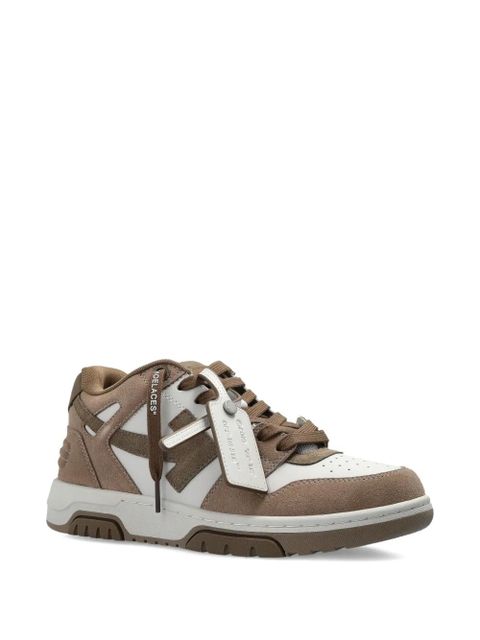 Off-White Out Of Office suede sneakers - Neutrals - zdjęcie produktu nr 2