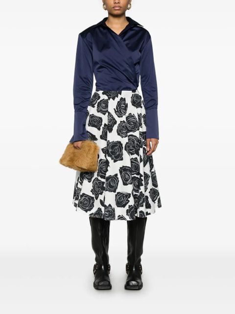 Marni Luna midi skirt - White - zdjęcie produktu nr 2