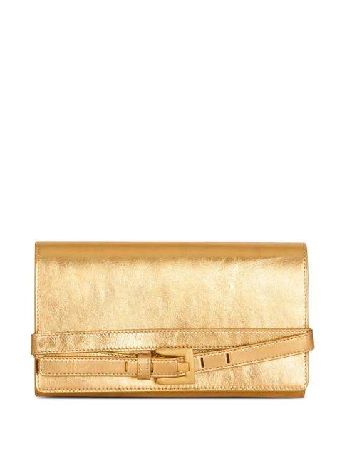 Balmain Shuffle buckle cross body bag - Gold - zdjęcie produktu nr 1
