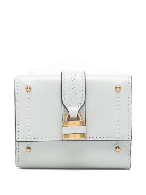 Chloé Paddington leather wallet - Blue - zdjęcie produktu nr 1