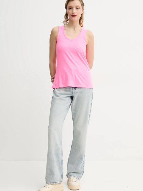 American Vintage top damski kolor różowy JAC47VE25 - zdjęcie produktu nr 2