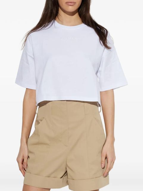 Balmain logo T-shirt - White