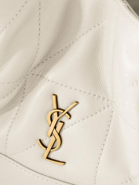 Saint Laurent mini Jamie bucket bag - White