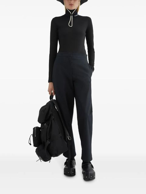Jil Sander tapered-leg trousers - Blue - zdjęcie produktu nr 2