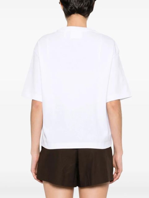 Axel Arigato logo-print cotton T-shirt - White