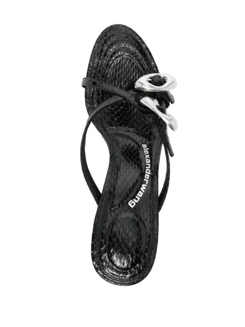 Alexander Wang 85mm Dome sandals - Black
