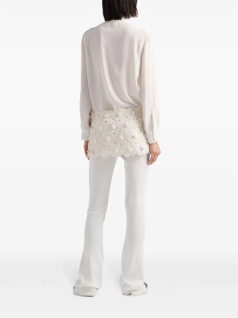 Prada crêpe de chine shirt - F0304 Neutral