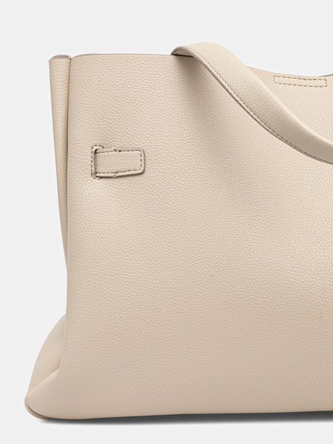 Dkny torebka kolor beżowy R52DAK43