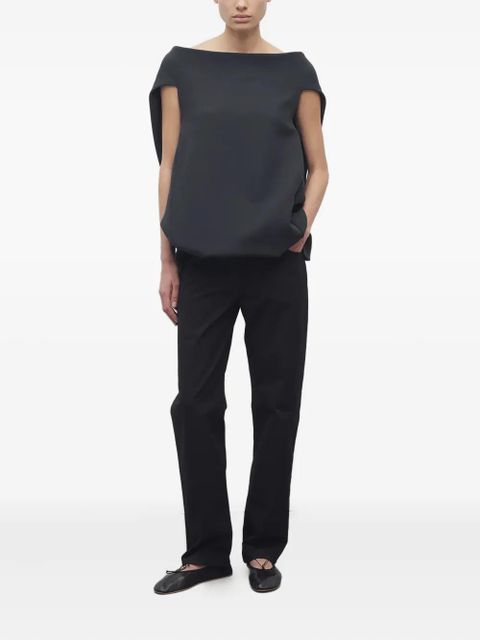 The Row logo-patch jeans - Black