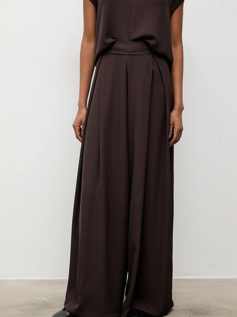 Answear.LAB komplet damski kolor brązowy - zdjęcie produktu nr 2