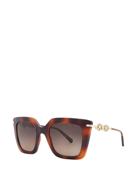 Ferragamo square-frame sunglasses - Brown - zdjęcie produktu nr 2
