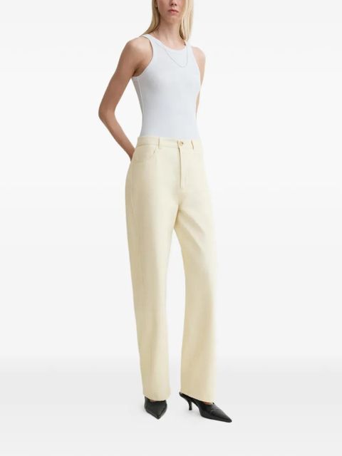 TOTEME scoop-neck tank top - White - zdjęcie produktu nr 2