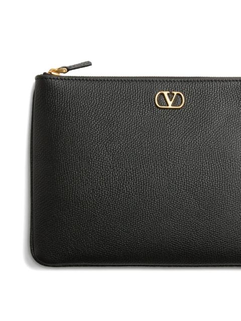 Valentino Garavani VLogo clutch bag - Black