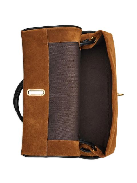 Marc Jacobs medium suede shoulder bag - Brown