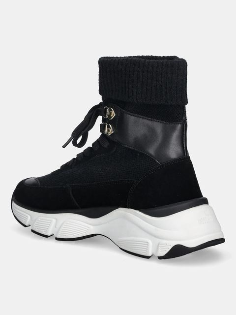 Love Moschino sneakersy damskie kolor czarny JA15366G0NIY600A