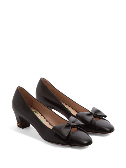 Valentino Garavani 45mm Bowow pumps - Black - zdjęcie produktu nr 2