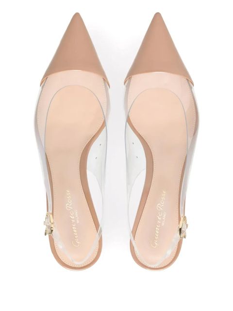 Gianvito Rossi 55mm Plexi pumps - Neutrals