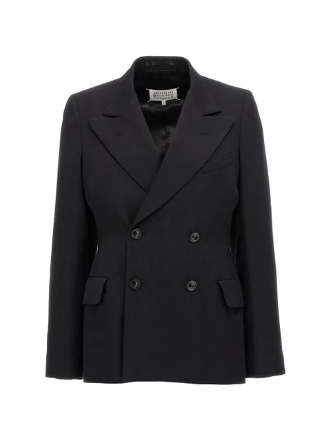 Maison Margiela double-breasted blazer - Black - zdjęcie produktu nr 1