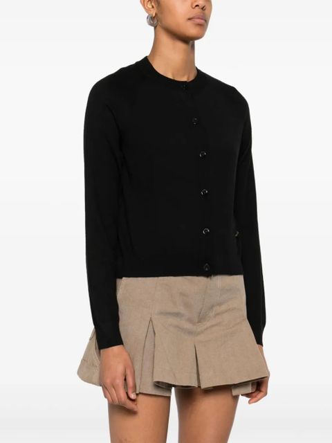 Moschino crew-neck cardigan - Black