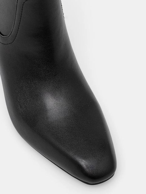 Liu Jo kozaki LAILA 03 damskie kolor czarny na słupku SF5019PX13622222