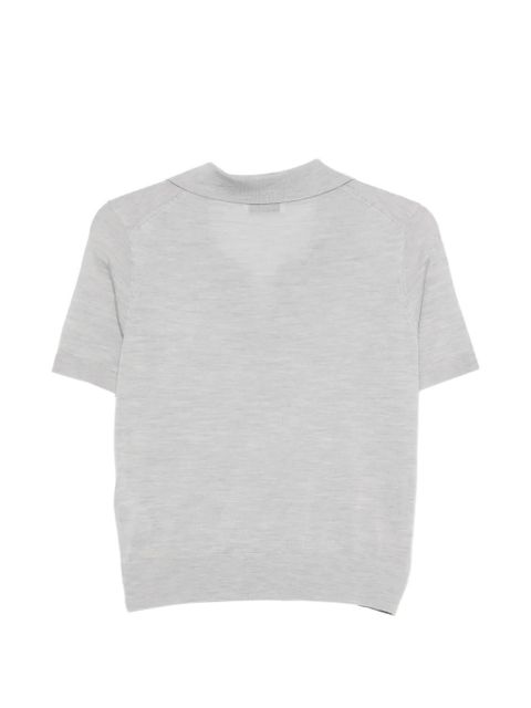 ANINE BING V-neck short-sleeve T-shirt - Grey - zdjęcie produktu nr 2