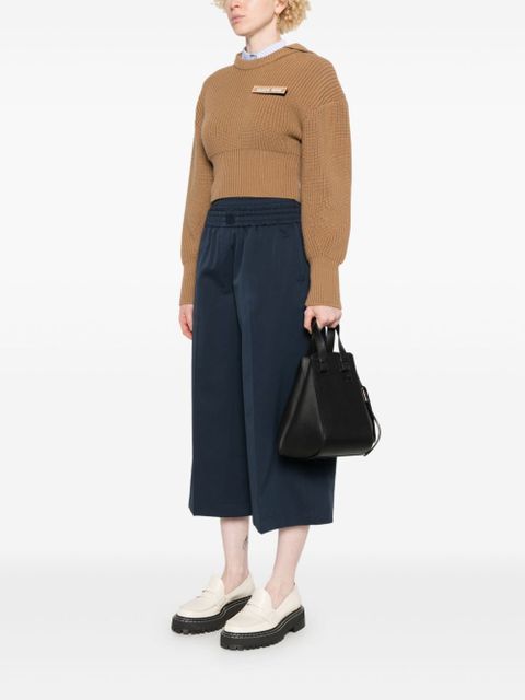 LOEWE small Hammock tote bag - Black - zdjęcie produktu nr 2