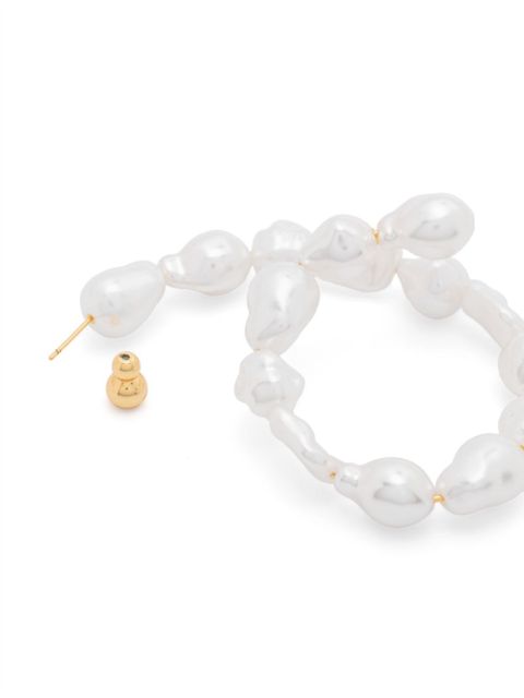 Cult Gaia Kiara earrings - White