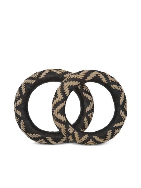 Johanna Ortiz Cosmic Serpent bracelet (set of two) - Black - zdjęcie produktu nr 1
