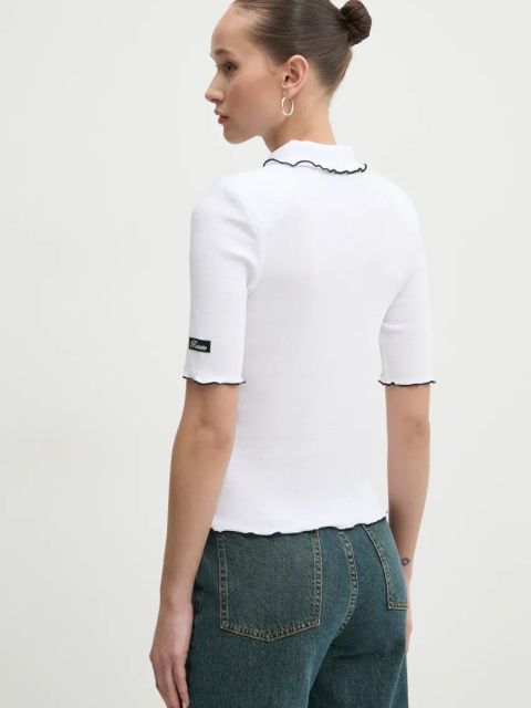 Rotate polo damski kolor biały 113653400