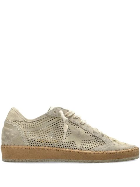 Golden Goose perforated star sneakers - Neutrals - zdjęcie produktu nr 1