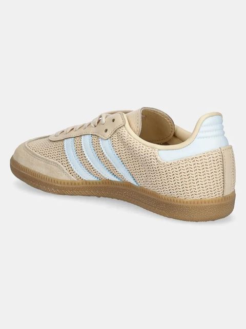 adidas Originals sneakersy Samba OG damskie kolor beżowy JR8168