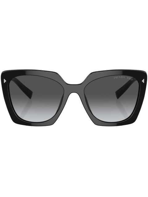 Prada Eyewear rectangle-shape sunglasses - Black - zdjęcie produktu nr 1