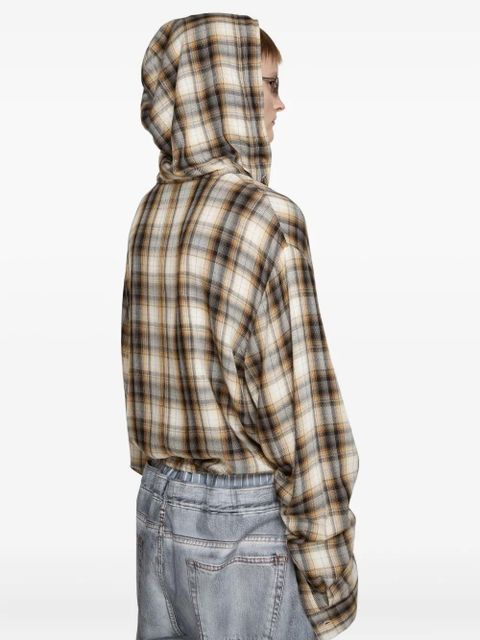Acne Studios checked shirt - Neutrals