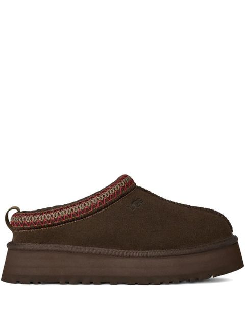 UGG braided-trim platform slippers - Brown - zdjęcie produktu nr 1