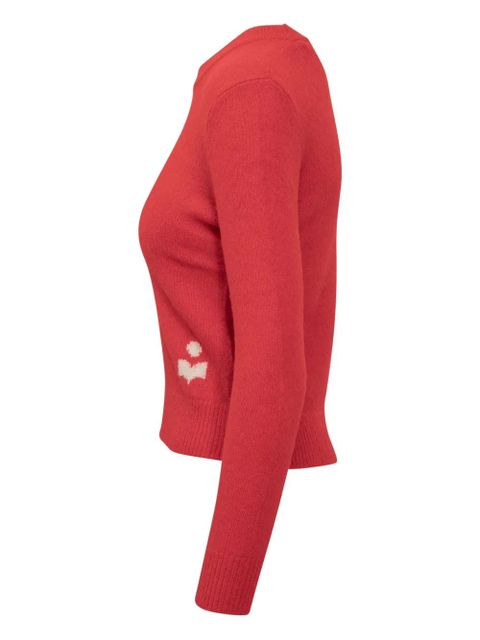 MARANT ÉTOILE Isadora-GF motif knitwear - Red - zdjęcie produktu nr 2