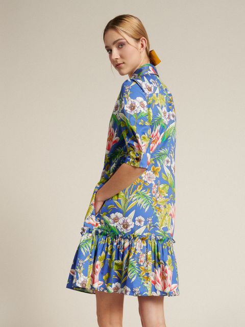 LUISA SPAGNOLI - Sukienka z nadrukiem Petronilla - zdjęcie produktu nr 1