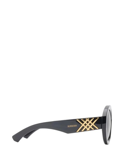 Burberry Heritage round sunglasses - Black - zdjęcie produktu nr 2