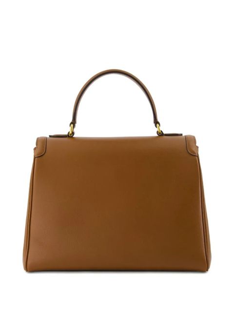 Valentino Garavani 9 to 5 leather tote bag - Brown - zdjęcie produktu nr 2