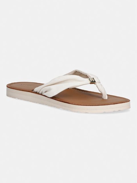 Tommy Hilfiger japonki damskie TH LTR FOOTBED SUMMER SANDAL - zdjęcie produktu nr 1