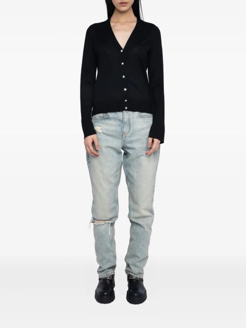 Zadig&Voltaire Jemma wool cardigan - Black - zdjęcie produktu nr 2