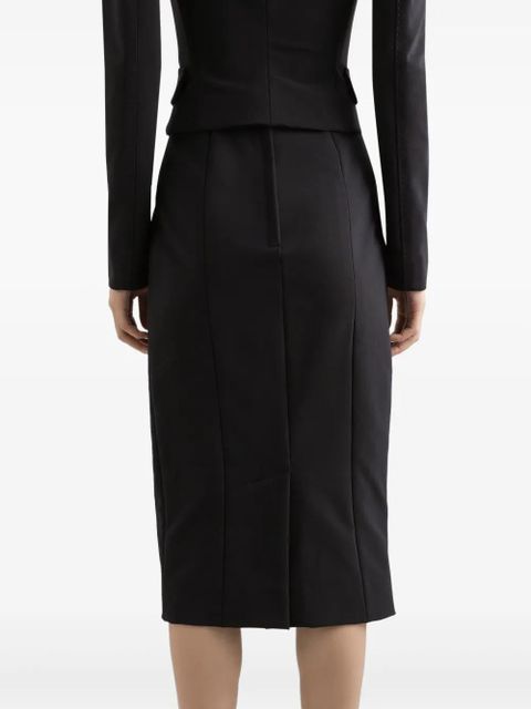 Dolce & Gabbana pencil midi skirt - Black