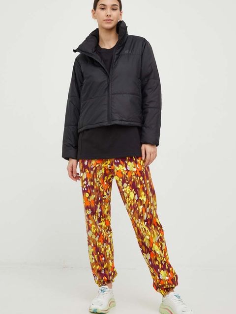 adidas kurtka damska kolor czarny przejściowa HG8757