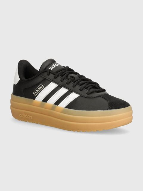 adidas sneakersy skórzane Vl Court Bold kolor czarny IH3081 - zdjęcie produktu nr 1