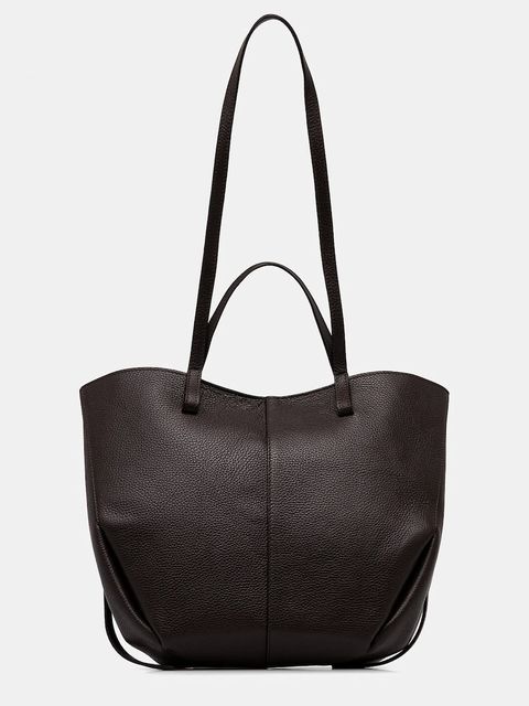 Answear.LAB torebka skórzana kolor brązowy - zdjęcie produktu nr 1