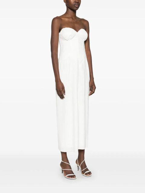 Cult Gaia Ashika midi dress - White
