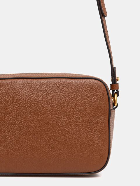 Coccinelle torebka skórzana kolor brązowy E1 MF6 15 02 01